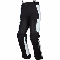 Modeka Khao Air Pantalon textile de moto, noir-gris, taille 2XL pour Hommes
