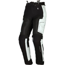 Modeka Khao Air Pantalon textile de moto de dames, noir-gris, taille 38 pour Femmes