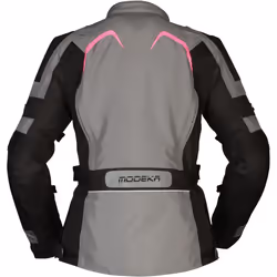 Modeka Elaya Veste textile de moto dames, noir-gris, taille 36 pour Femmes - Vue supplémentaire 4