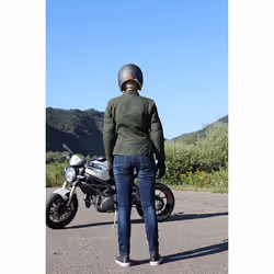 Modeka Thiago Veste textile de moto de dames, vert, taille 36 pour Femmes - Vue supplémentaire 4