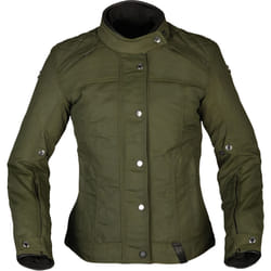Modeka Thiago Veste textile de moto de dames, vert, taille 44 pour Femmes