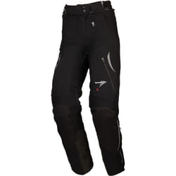 Modeka Takuya Pantalon textile de moto de dames, noir, taille 38 pour Femmes