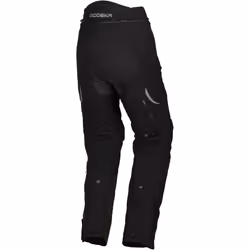 Modeka Takuya Pantalon textile de moto de dames, noir, taille 48 pour Femmes