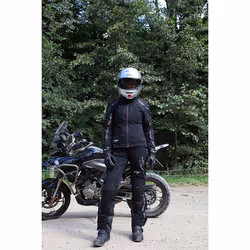 Modeka Takuya Pantalon textile de moto de dames, noir, taille 50 pour Femmes - Vue supplémentaire 7