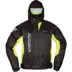 Modeka AX Dry 2 Veste de pluie, noir-jaune, taille M