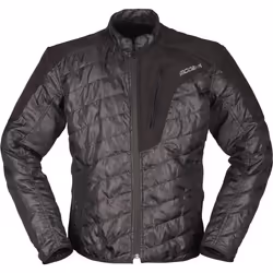 Modeka Midlayer Veste textile, noir, taille 2XL pour Hommes