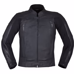 Modeka Minos Veste en cuir de moto, noir, taille 56 pour Hommes