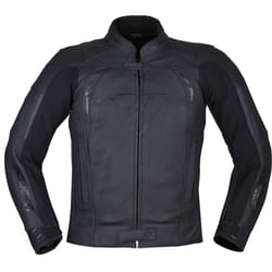 Modeka Minos Veste en cuir de moto, noir, taille 4XL 50 pour Hommes