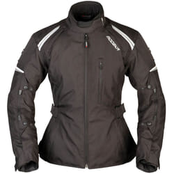 Modeka Violetta Veste textile de moto pour femmes, noir, taille 38