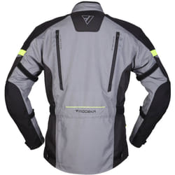 Modeka Striker II Pantalon textile de moto, noir-gris, taille 2XL pour Hommes