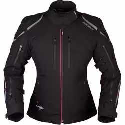 Modeka Takuya Veste textile de moto de dames, noir, taille 4XL 50 pour Femmes