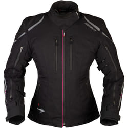 Modeka Takuya Veste textile de moto de dames, noir, taille 4XL 50 pour Femmes