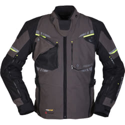Modeka Taran Veste moto, noir-gris, taille 2XL pour Hommes