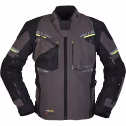 Modeka Taran Veste moto, noir-gris, taille 2XL pour Hommes