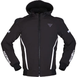 Modeka Clarke Sport Veste moto, noir-blanc, taille M pour Hommes