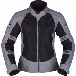 Modeka Veo Air Veste Textile Moto Femme, noir-gris, taille 42 pour Femmes