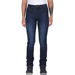 Modeka Tabera Jeans moto femme, bleu, taille L pour Femmes