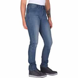 Modeka Tabera Jeans moto femme, bleu, taille 44 pour Femmes