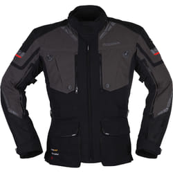 Modeka Panamericana 2 Veste textile de moto, noir-gris, taille 4XL pour Hommes