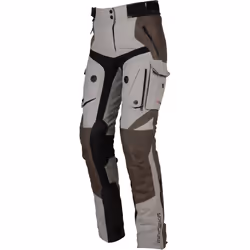Modeka Panamericana 2 Pantalon Textile Moto Femme, vert-brun, taille 42 pour Femmes