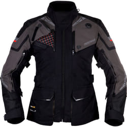Modeka Panamericana 2 Veste Textile Moto Femme, noir-gris, taille 36 pour Femmes