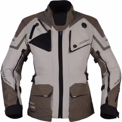 Modeka Panamericana 2 Veste Textile Moto Femme, noir-beige, taille 40 pour Femmes