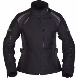 Modeka Amberly Veste Textile Moto Femme, noir-gris, taille 38 pour Femmes