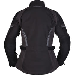 Modeka Amberly Veste Textile Moto Femme, noir-gris, taille 46 pour Femmes