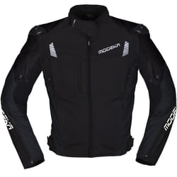 Modeka Lineos Veste textile de moto, noir, taille XS pour Hommes