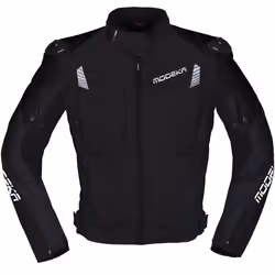 Modeka Lineos Veste textile de moto, noir, taille XS pour Hommes