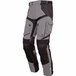 Modeka Panamericana 2 Pantalon textile moto, noir-gris, taille L pour Hommes