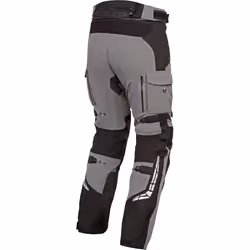 Modeka Panamericana 2 Pantalon textile moto, noir-gris, taille L pour Hommes