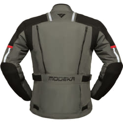 Modeka Raegis Veste textile de moto, noir-gris, taille 8XL pour Hommes
