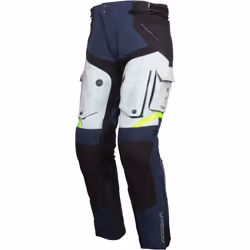 Modeka Panamericana 2 Pantalon textile moto, gris-bleu, taille M pour Hommes