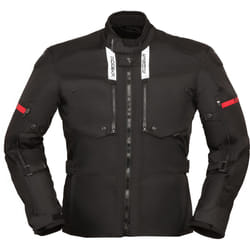 Modeka Raegis Veste textile de moto, noir, taille L pour Hommes