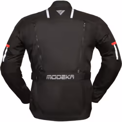 Modeka Raegis Veste textile de moto, noir, taille 4XL pour Hommes