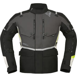 Modeka Trohn Veste textile de moto, gris, taille S pour Hommes