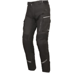 Modeka Trohn Pantalon textile de moto, noir, taille L pour Hommes