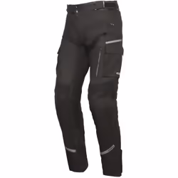 Modeka Trohn Pantalon textile de moto, noir, taille 4XL pour Hommes
