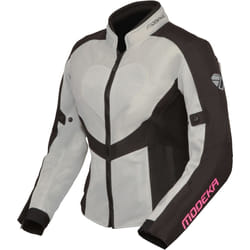 Modeka Emma Air Veste textile de moto pour dames, noir-gris, taille 40 pour Femmes