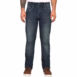Modeka Finn Mono Jeans moto, bleu, taille 38 pour Hommes