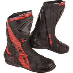 Modeka Yron Botte de moto, noir-rouge, taille 42 pour Hommes