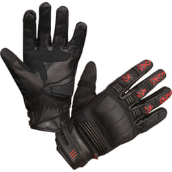 Modeka Ennos Gants de moto, noir-rouge, taille M L pour Hommes
