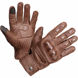 Modeka Urban Legend Gants de moto, brun, taille 2XL pour Hommes