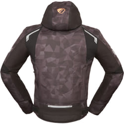 Modeka Jakson Blouson de moto, noir-multicolore, taille M pour Hommes