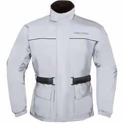 Modeka Rain Silver Veste de pluie, argent, taille 4XL pour Hommes