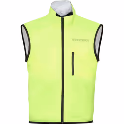 Modeka Double Eye Gilet de sécurité, jaune, taille S pour Hommes