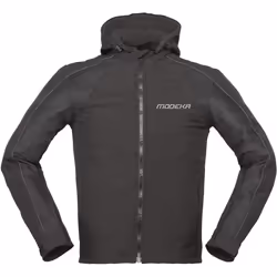 Modeka Chuck Air Veste textile de moto, noir, taille XL pour Hommes