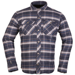 Modeka Nooner Chemise moto, bleu-beige, taille XL pour Hommes
