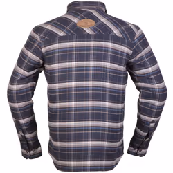 Modeka Nooner Chemise moto, bleu-beige, taille 2XL pour Hommes